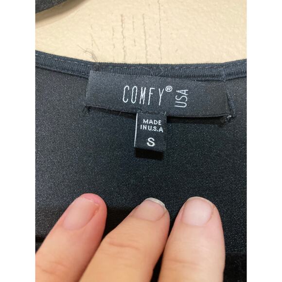 Comfy USA Shift‎ Dress 3/4 Sleeves Pullover Size S - Picture 5 of 8